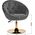 Activeshop 4Rico fotel obrotowy QS-BL12G aksamit szary