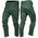 Spodnie robocze OUTDOOR, typu jogger, zielone, rozmiar M