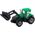Zestaw Traktor Z Ładowaczem i Prasą Rolniczą Zielony