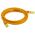 PATCHCORD ΚΑΤ.6A S/FTP LSZH CU 15M ΠΟΡΤΟΚΑΛΙ FLUKE PASSED LANBERG