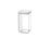Brabantia Pojemnik kwadratowy 1,6l Tasty+ jasny szary 122484