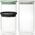 Brabantia Zestaw 3 pojemników 0,3l, 0,6l, 1,1l 100550