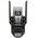 Περιστρεφόμενη εξωτερική κάμερα IP ICSEE-W92SD-3 Wi-Fi Full-Color πανοραμική 3 X 3 Mpx 3 X 3.6 mm