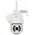 ΠΕΡΙΣΤΡΕΦΟΜΕΝΗ ΕΞΩΤΕΡΙΚΗ ΚΑΜΕΡΑ IP ICSEE-W61SD-2 Wi-Fi Full-Color 2 X 3 Mpx 2 X 3.6 mm