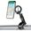 Βάση για smartphone SBS TESUPMAGRINGEXT για ταμπλό και παρμπρίζ, συμβατή με MagSafe - μαύρο