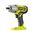 Κρουστικό κλειδί μπαταρίας RYOBI ONE+ RIW18-0, 18 V, 600 Nm, 1/2", χωρίς μπαταρία