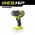 Κρουστικό κλειδί μπαταρίας RYOBI ONE+ HP RIWH18X-0, 18 V, 1000 Nm, 1/2", 1/4", χωρίς μπαταρία.