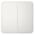 Ajax SMART SOLOBUTTON 2GANG/Baltas 45120 AJAX 13939608 4823114022869