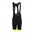 Κοντό κολάν Vortice BLACK/FLUO YELLOW/REFLEX - L