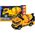Teamsterz JCB Cement mixer car with light & sound, small