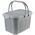 Picnic basket Inka 35x46x28 5cm 28L red 4052396091441