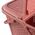 Picnic basket Inka 35x46x28 5cm 28L red 4052396091441
