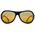 SHADEZ Designer Polka Sunflower Black Junior children's sunglasses 3-7 years SHZ 49