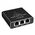 QOLTEC 52294 Rozdzielacz Splitter Ethernet mini SWITCH 1x3 RJ45 1000Mb/s USB C Aluminium