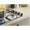 Candy Smart CHW6LBX/4U Ανοξείδωτο ατσάλι Ενσωματωμένο 60 cm Αέριο 4 ζώνες