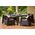 Garden table Melody brown 3253924841328