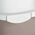 Poop toilet Tres Chic Outdoor 56x54 5x39cm white/light gray 8003507993006