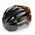 Kask rowerowy Rockbros z szybką, odpinane okulary z ochroną UV, unisex - czarno-brązowy