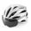 Kask rowerowy Rockbros z szybką, odpinane okulary z ochroną UV, unisex, błyszczący - biały