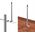 Antena Poynting Poynting Antennas LTE/GSM Mast/Wand A-OMNI-0121-V3 weiß SMA (M) 2,4dbi Rundstrahl/Wand 8m Kabel SMA-M LTE
