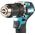 Makita DDF487RFE3 κατσαβίδι με τροφοδοσία/κρουστικό κατσαβίδι 1700 RPM Μαύρο, Μπλε, Ατσάλι