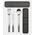 BRABANTIA Σετ μαχαιροπήρουνα Make &amp| Take σκούρο γκρι 206641
