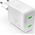 Ładowarka Puro PURO MiniPro Wall Charger GaN - Ładowarka sieciowa 2 x USB-C 35W PD (biały)