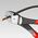 KNIPEX Kraft-Seitenschneider 200 mm. Comfort Griffe