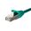 NetRack patchcord RJ45, osłonka zalewana, kat. 5e FTP, 10m zielony (BZPAT10FG)
