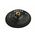 Λαστιχένιο υποστήριγμα Bosch Bosch 150mm, ταμπόν λείανσης (μαύρο, για μηχανές γυαλίσματος)