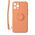 Mocco Pastel Ring Silicone Back Case for Xiaomi Redmi Note 9T Orange