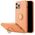 Mocco Pastel Ring Silicone Back Case for Xiaomi Redmi Note 9T Orange