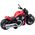 Motocykl Zabawkowy Na Baterie Napęd Światła Dźwięki Czerwony