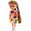 Mini Laleczka Z Długimi Włosami W Sukience 15cm Mix LEAN TOYS