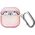 Etui UNIQ Iridescia do AirPods 4 Hang    Case pink prism