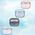 Etui UNIQ Iridescia do AirPods Pro 2     Hang Case pink prism