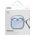 Etui UNIQ Iridescia do AirPods 4 Hang    Case niebieski