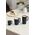 Vialli Design - FUORI - Κούπες 2τμχ 80ml - Μπλε