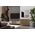 Komoda KAMARO 2D SLIM DĄB ARTISAN Lamele Front Ryflowany