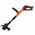 Black & Decker Akumuliatorinė žoliapjovė su 25 cm ašmenimis, 18V, Juodas & Decker [BCSTR918D1-QW] 2,0Ah