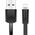 Kabel USB Usams USB-A - Lightning 1.2 m Czarny (SJ199IP01)