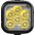 Knog Blinder 1300, Front lighting, Black, Aluminium, Silicone, Silicone, IP67, 23°