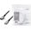 Kabel USB3.2 gen2 TypeC do USB-C/F, PD, 1m