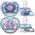 Philips AVENT ultra air SCF085/61 Soother, Classic baby pacifier, Orthodontic, Silicone, Boy/Girl, Dishwasher proof