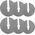 Kettlebell HMS KR40 18 kg