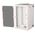 ROLINE Wandgeh�use Pro 48,26cm 19Zoll 20 HE 600x600 BxT zweiteilig schwenkbar grau