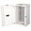 ROLINE Wandgeh�use Pro 48,26cm 19Zoll 20 HE 600x600 BxT zweiteilig schwenkbar grau