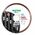 DISTAR DIAMOND BLADE CERAMIC SILENT 200 x 1.4 x 10 x 25.4