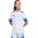 Koszulka dla dzieci adidas Squadra 25 biało-niebieska JJ0060 128cm