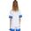 Koszulka dla dzieci adidas Squadra 25 biało-niebieska JJ0060 128cm